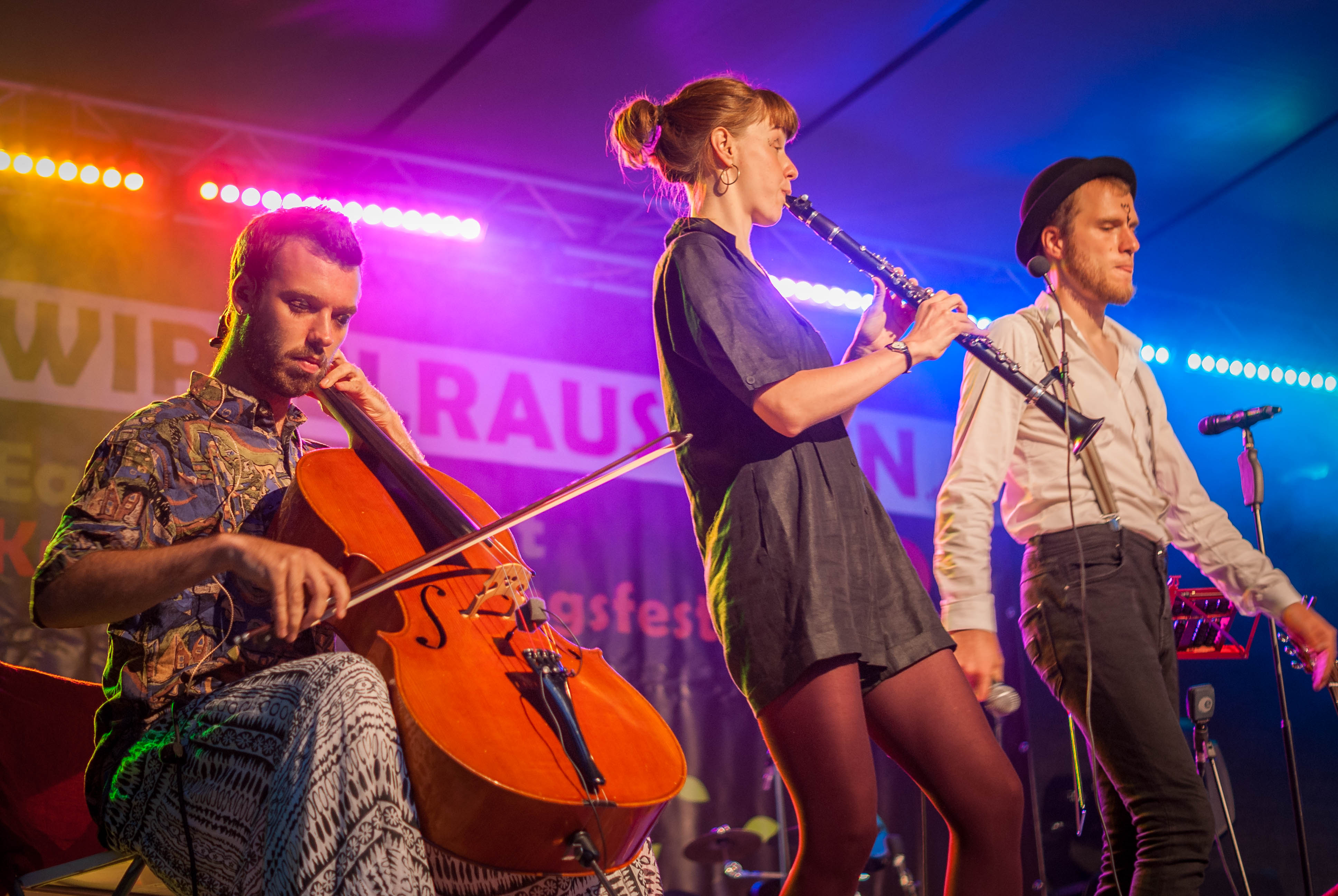 Santäi begeisterten mit Klezmer-Rap